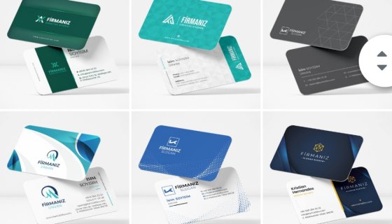 Çift Taraflı Kalın Kartvizit